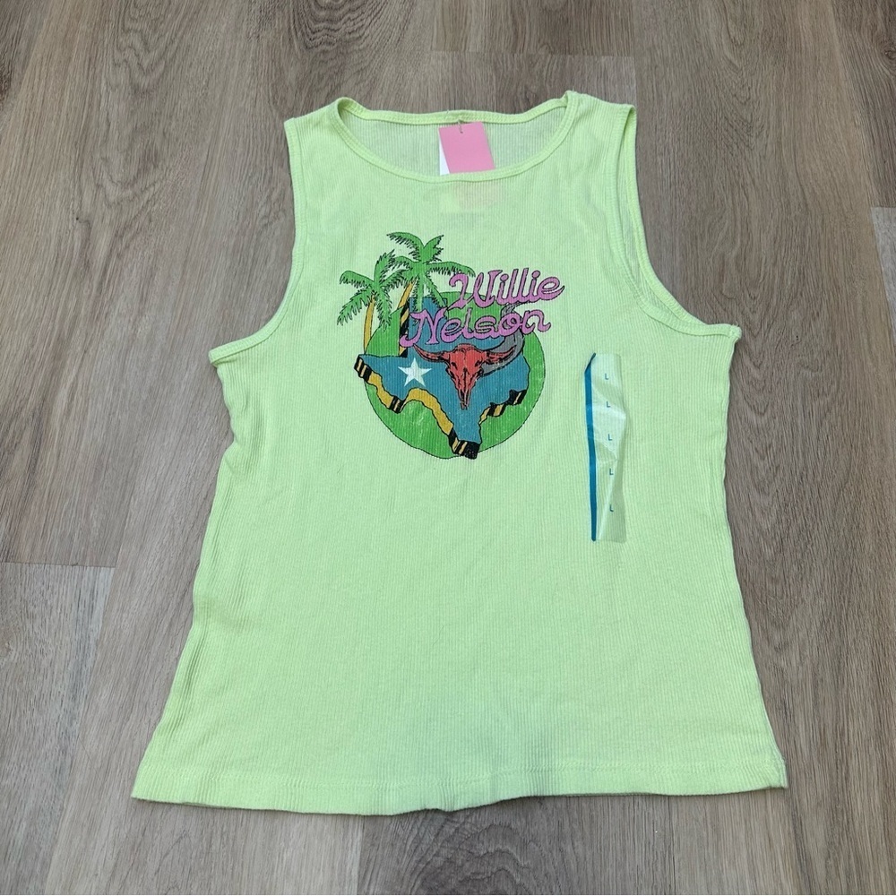Zion Rootswear Green Tropical Tank Top